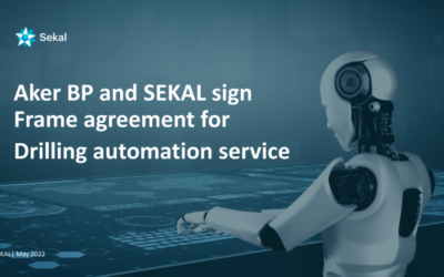 Aker BP and SEKAL sign frame agreement for Drilling Automation service